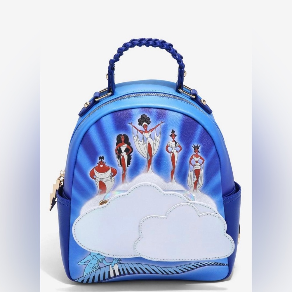 Our Universe Disney Hercules Muses 2-in-1 Mini Backpack & Crossbody Bag Set NWT